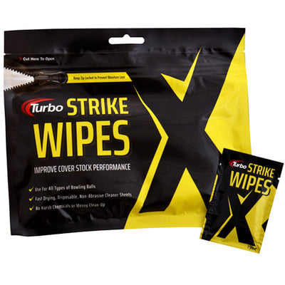Turbo Strike Wipes - Bowling Ball Cleaning Wipes