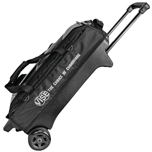VISE 3 Ball Tournament Roller Bowling Bag (Black)