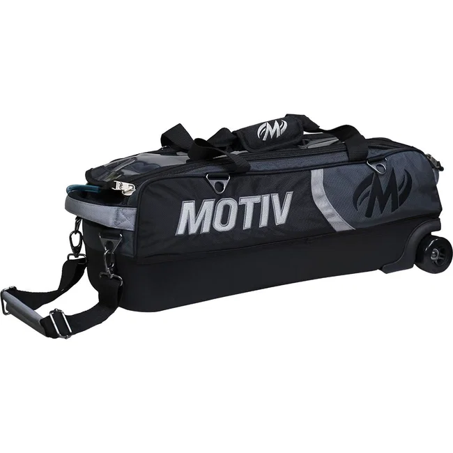 Motiv Apex Slim Triple Tote Covert Black