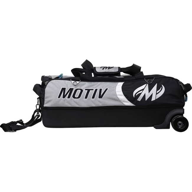 Motiv Apex Slim Triple Tote Silver
