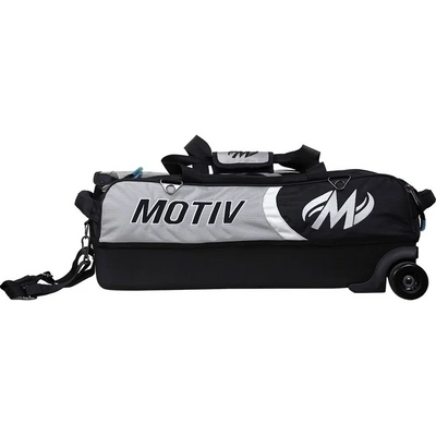 Motiv Apex Slim Triple Tote Silver