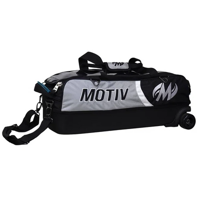 Motiv Apex Slim Triple Tote Silver