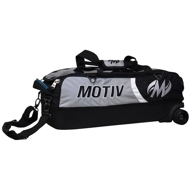 Motiv Apex Slim Triple Tote Silver