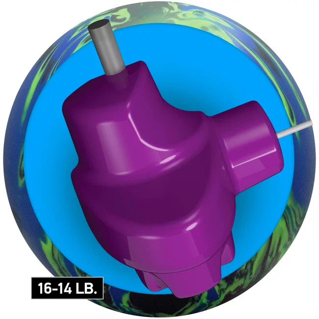Radical Zig Zag Solid - High Performance Bowling Ball - Bowling Monkey Radical Zig Zag Solid - High Performance Bowling Ball - Bowling Monkey
