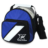Tenth Frame Deluxe Bundle - 1 Ball Add-On Bowling Bag (Blue)