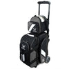 Tenth Frame Deluxe Double - 2 Ball Roller Bowling Bag (Grey - with optional Add-On Bag)