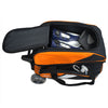 Tenth Frame Deluxe Bundle - 2 Ball Roller Bowling Bag (Orange - Shoe Compartment)