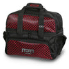 Storm 2 Ball Tote Deluxe Bowling Bag (Black / Checkered Red)