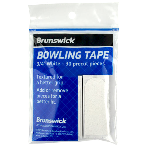 Brunswick Bowling Tape - White (3/4" - 30 ct)