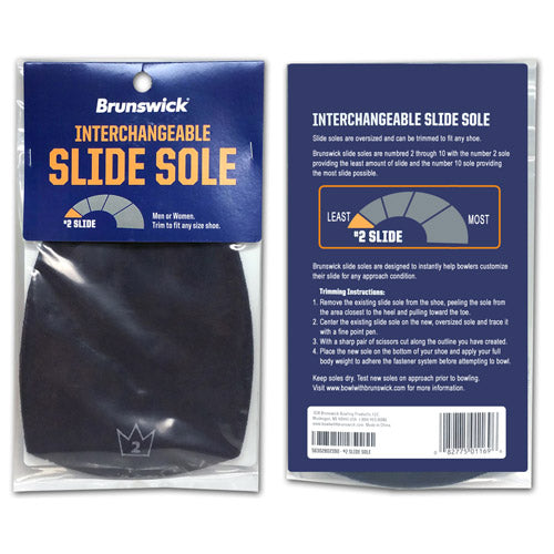 Brunswick Slide Sole - (2) Least Slide