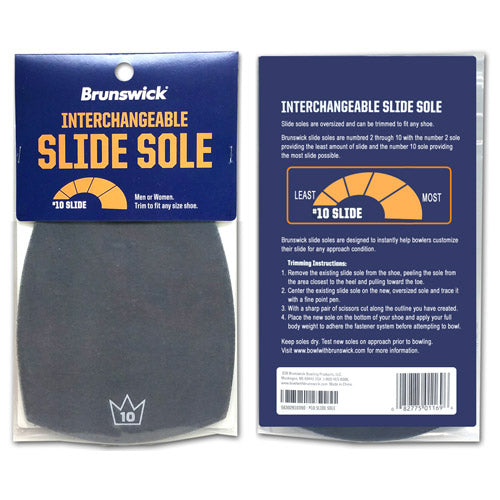 Brunswick Slide Sole - (10) Most Slide