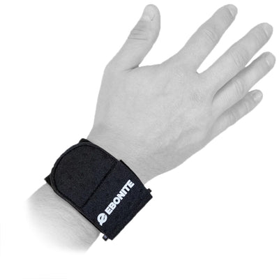 Ebonite Ultra Prene Wrist Support - Wrist Wrap (on Wrist)