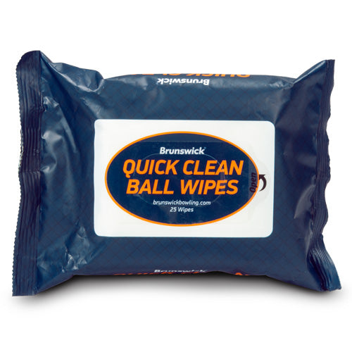 Brunswick Quick Clean Bowling Ball Wipes (25 ct)