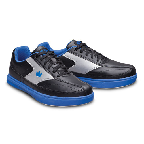 Brunswick Renegade - Men's Athletic Bowling Shoes (Black / Royal)