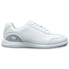 Brunswick Mystic - Women's Casual Bowling Shoes (White / Silver - Side)