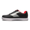 Brunswick Renegade - Men's Athletic Bowling Shoes (Black / Red - Side)