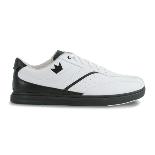 Brunswick Vapor - Men's Casual Bowling Shoes (White / Black)