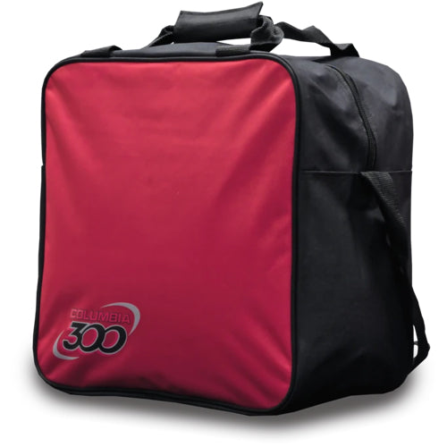 Columbia 300 White Dot Single Tote - 1 Ball Tote Bowling Bag (Red)