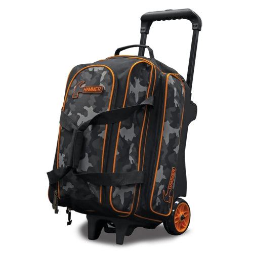Hammer Premium Deluxe Double Roller - 2 Ball Roller Bowling Bag (Camouflage)