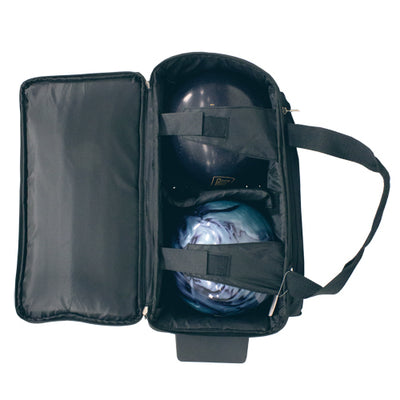 Brunswick Blitz Double - 2 Ball Roller Bowling Bag (Ball Compartment)