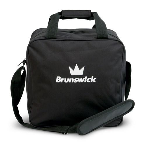 Brunswick TZone Single - 1 Ball Tote Bowling Bag (Black)