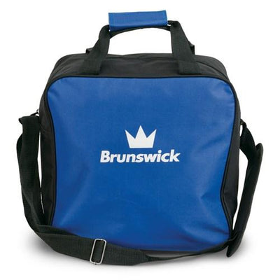 Brunswick TZone Single - 1 Ball Tote Bowling Bag (Blue)