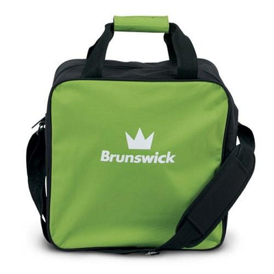 Brunswick TZone Single - 1 Ball Tote Bowling Bag (Lime)