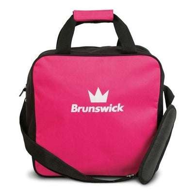 Brunswick TZone Single - 1 Ball Tote Bowling Bag (Pink)