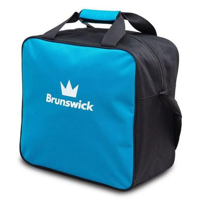 Brunswick TZone Single - 1 Ball Tote Bowling Bag (Blue Wave)