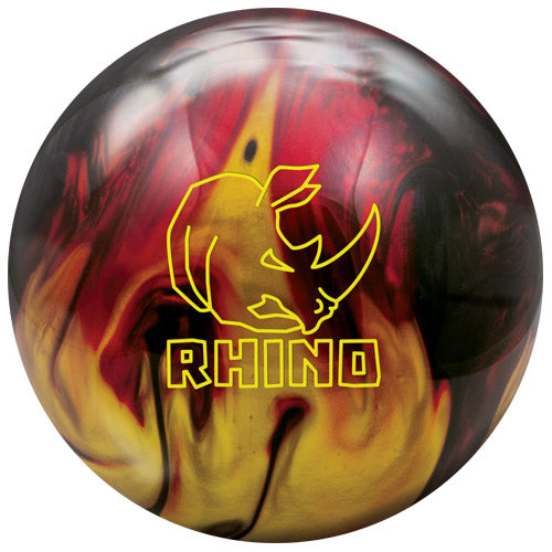Brunswick Rhino Red Black Gold Bowling Ball
