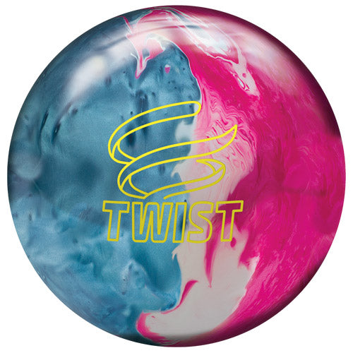 Brunswick Twist Sky Blue Pink Snow Bowling Ball