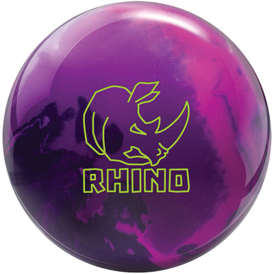 Brunswick Rhino Magenta Purple Navy Bowling Ball
