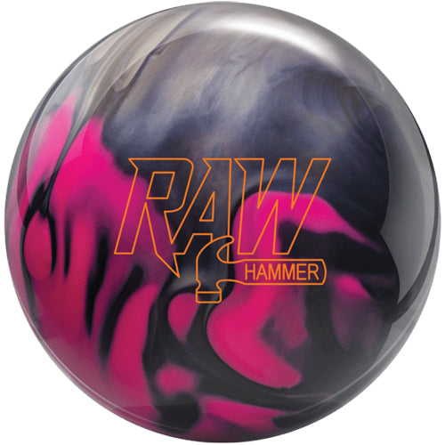 Hammer Raw Hammer Bowling Ball - Purple / Pink / Silver - Bowling