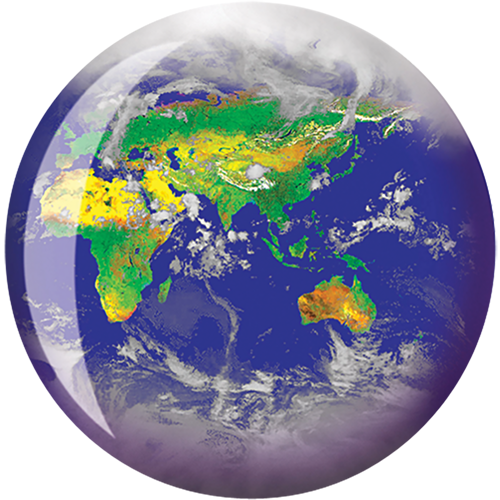 Brunswick Viz-A-Ball Bowling Ball - World