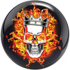 Brunswick Viz-A-Ball Bowling Ball - Flaming Skull