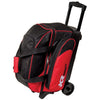 KR Strikeforce Select Double - 2 Ball Roller Bowling Bag (Black / Red)