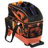 KR Strikeforce Cruiser Scratch Double - 2 Ball Roller Bowling Bag (Orange - Shoe Compartment)