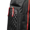 KR Strikeforce Diamond Triple - 3 Ball Roller Bowling Bag (Black - zipper detail)