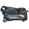 KR Strikeforce Drive Triple - 3 Ball Roller Bowling Bag (Grey Camo - Top Compartments)