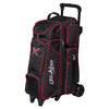 KR Strikeforce Royal Flush 4 x 4 - 4 Ball Roller Bowling Bag (Black / Red)