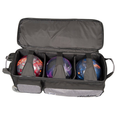 KR Strikeforce Krush Triple - 3 Ball Tote Roller Bowling Bag (Ball Compartment)