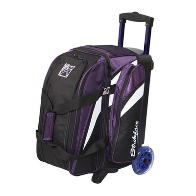 KR Strikeforce Cruiser Double - 2 Ball Roller Bowling Bag (Purple)