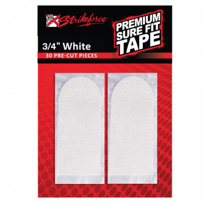 KR Strikeforce Premium Sure Fit Tape - White (3/4" - 30 ct Pack)