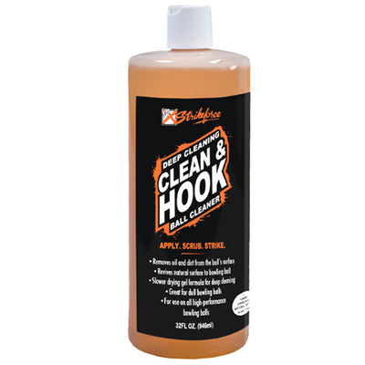 KR Strikeforce Clean & Hook - Gel Bowling Ball Cleaner (32 oz)