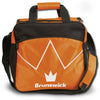 Brunswick Blitz Single - 1 Ball Tote Bowling Bag (Orange)