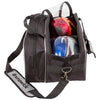 Brunswick Crown Double Tote Plus - 2 Ball Tote Plus Bowling Bag (Ball Compartment)