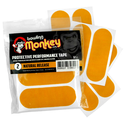 Bowling Monkey Protective Performance Tape (#2 Gold - Natural Release)