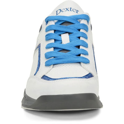 Dexter Bud - Men's Athletic Bowling Shoes (White / Blue - Toe)
