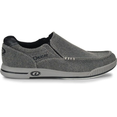 Dexter Kam - Men's Casual Bowling Shoes  (Charcoal Grey - Outer Side)