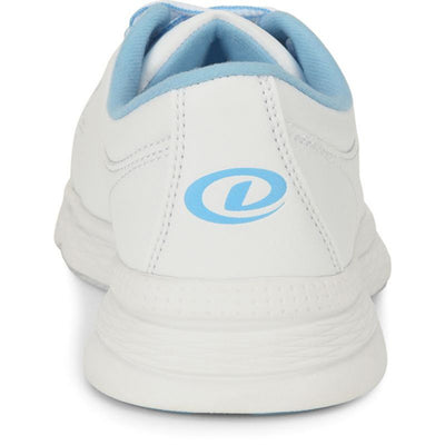 Dexter Raquel V - Women's Casual Bowling Shoes (White / Blue - Heel)